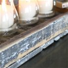 Long Rustic Wooden Tray