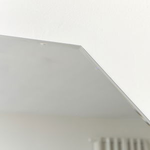 Ornate Octagon Frameless Bevelled Wall Mirror 60cm x 60cm 