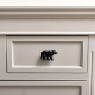 Matte Black Bear Drawer Knob 