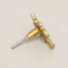 Antique Gold Palm Tree Drawer Knob