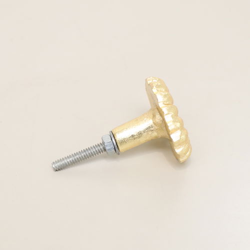 Gold Fossil Drawer Knob