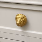 Gold Lion Drawer Knob