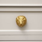 Gold Lion Drawer Knob