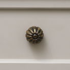 Rustic Round Scalloped Drawer Knob