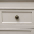 Rustic Round Scalloped Drawer Knob