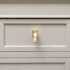 Shiny Gold Horse Drawer Knob