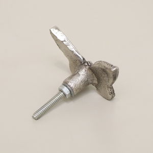 Silver Butterfly Drawer Knob
