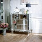 Mirrored Closet, Chest of Drawers & Pair of Bedsides - Tiffany Range