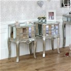 Mirrored Closet, Chest of Drawers & Pair of Bedsides - Tiffany Range