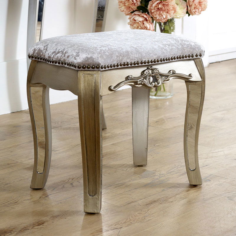Mirrored Dressing Table and Stool Tiffany Range