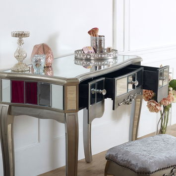 Mirrored Dressing Table - Tiffany Range