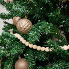 Natural Rustic Wooden Ball Garland - 150cm