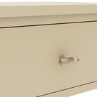 One Drawer Bedside Table - Abbey Cream Range