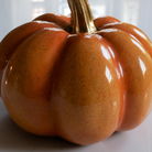 Orange & Gold Pumpkin Ornament