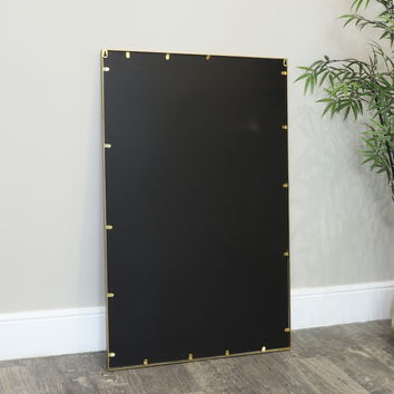 Ornate Gold Framed Wall Mirror 110cm x 70cm