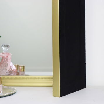 Ornate Gold Triple Dressing Table Mirror 55cm x 74cm 