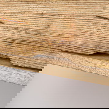 Pair of Natural Wood Textured Wall Mounted Bedside Tables