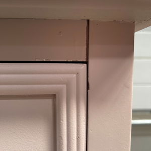 Pink 3 Drawer Bedside Table - Victoria Pink Range - Damaged Seconds