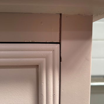 Pink 3 Drawer Bedside Table - Victoria Pink Range