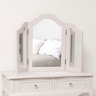 Taupe-Pink Dressing Table, Mirror, Stool Set - Victoria Taupe-Pink Range - Seconds - Colour Mismatch