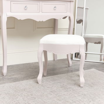 Pink Dressing Table Stool - Victoria Pink Range