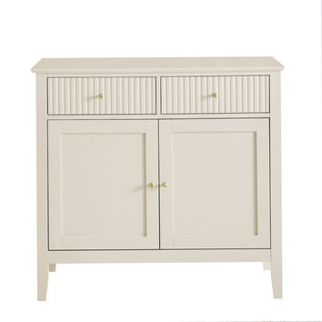 Prince Fluted 2 Doors 2 Drawers Sideboard Birch