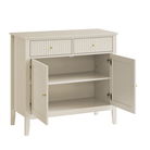 Prince Fluted 2 Doors 2 Drawers Sideboard Birch