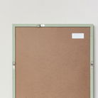 Rectangle Sage Green Bobbin Bobble Wall Mirror 62cm x 82cm