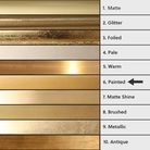 Round Gold Hammered Wall Mirror - 40cm x 40cm