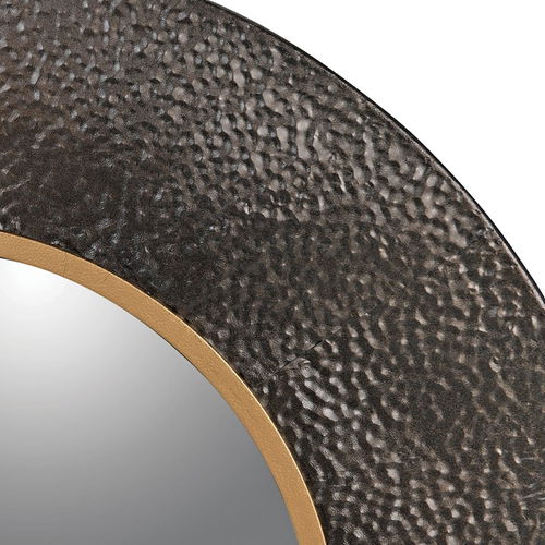 Round Hammered Wall Mirror 80cm x 80cm