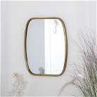 Rustic Gold Framed Mirror 40cm x 48.5cm