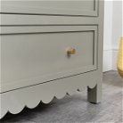 Scallop Chest of Drawers - Staunton Taupe Range