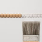 Set of 2 Large Bobbled Decorative Wall Trims - 90cm
