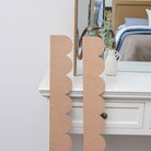 Set of 2 Large Scallop Decorative Wall Trims - 108cm