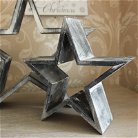 Set of Wooden Decorative Stars