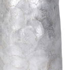 Silver & Grey Pearl Table Lamp with Linen Shade