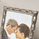 Silver Bamboo Photo Frame