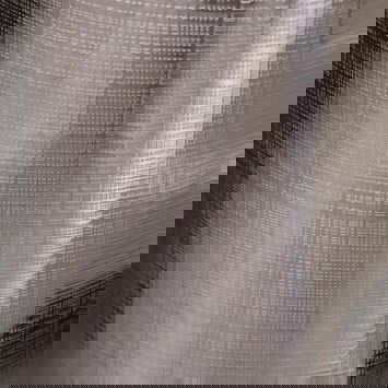 Silver Textured Metal Waste Bucket Bin