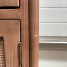 Solid Wood 3 Drawer Sideboard - Hessian Range