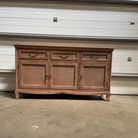 Solid Wood 3 Drawer Sideboard - Hessian Range