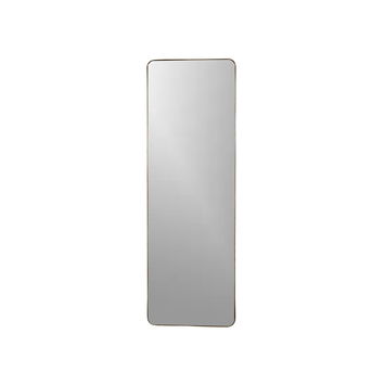 Tall Brushed Gold Wall / Floor / Leaner Mirror 47cm x 142cm