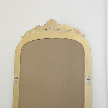 Tall Gold Ornate Vintage Wall / Leaner Mirror 80cm x 180cm