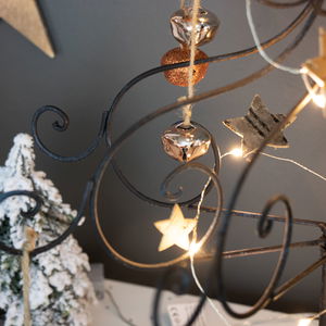 Tall Rustic Metal Christmas Tree