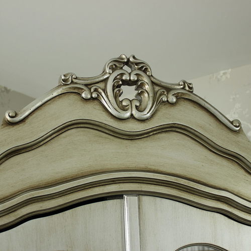 Bedroom Furniture Set, Mirrored Double Wardrobe, Chest of Drawers and Pair of Bedside Chests - Tiffany Range