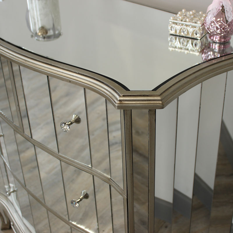 Mirrored Bedroom Furniture Tiffany Range Melody Maison