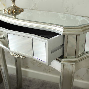 Tiffany Range - Half Moon Console Table