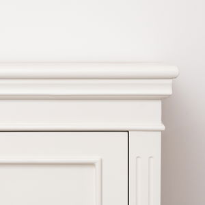 Two Door Small Sideboard/Shoe Cabinet - Daventry Ivory Range