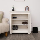 Two Door Small Sideboard/Shoe Cabinet - Daventry Ivory Range
