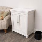 Two Door Small Sideboard/Shoe Cabinet - Daventry Ivory Range