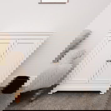 Two Door Small Sideboard/Shoe Cabinet - Daventry Ivory Range